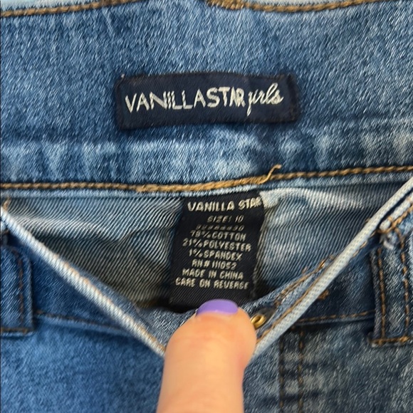 Vanilla Star Blue Flare Wide‎ Leg Jeans - Picture 2 of 4